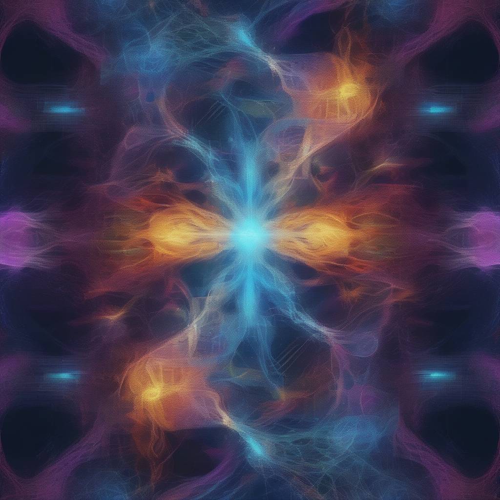 Abstrakte Darstellung von Ideen und Kreativität